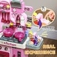 preview thumbnail 5 of 7, Qaba Play Kitchen, Kids Kitchen Playset, Toy Kitchen with Lights, Sounds, 33 Accessories, Interactive Playset for 3-6 Years