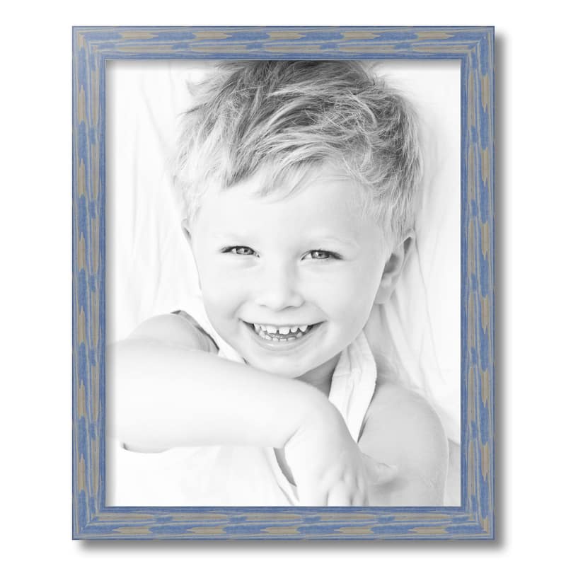 ArtToFrames Rustic Waves 16x20 Inch Picture Frame, 1.50 Inch Wood Poster Frame Available in Multiple Colors (56673-16x20)