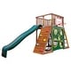 preview thumbnail 1 of 7, All-in-One Sports Adventure Playset Brown/Green - 5-7 Years