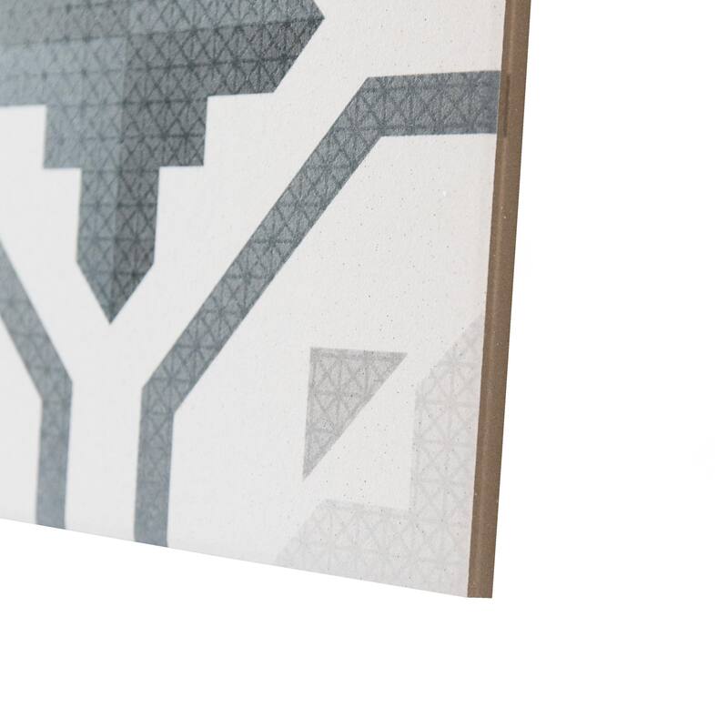 Merola Tile Prisma Anthracite 9-3/4" x 9-3/4" Porcelain Floor and Wall Tile