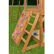 preview thumbnail 29 of 58, Mountain View Swing Set with Tarp Roof, Climbing Wall, Monkey Bars