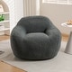 preview thumbnail 25 of 43, Memory Foam Bean Bag Chair Teddy Fabric Bean Bag Sofa with Armrest