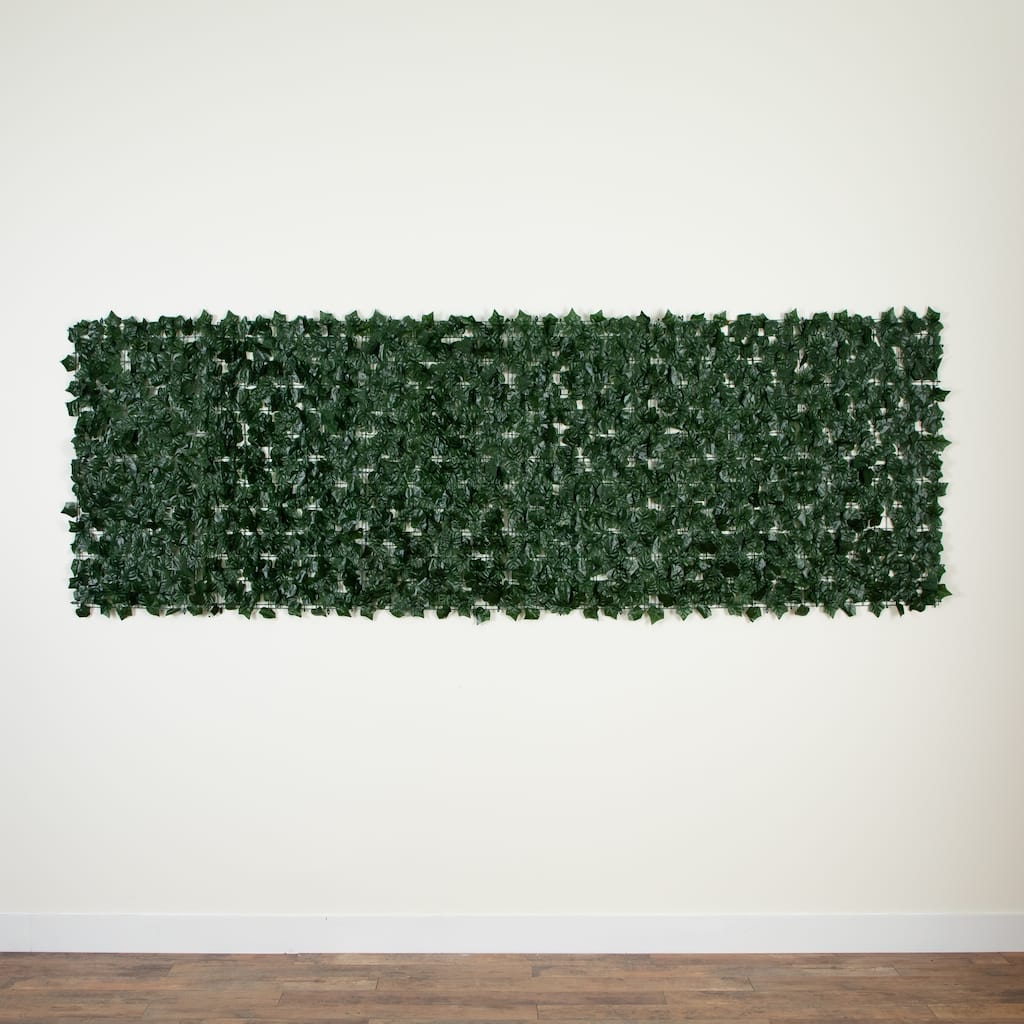 Artificial Ivy UV Resistant Expandable Outdoor Fence - 40" x 120"