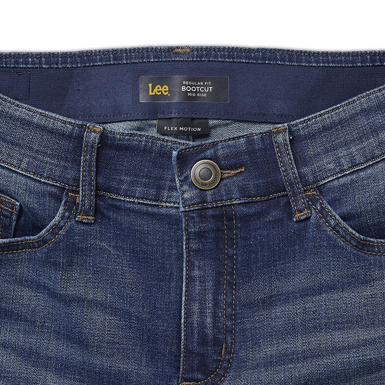 women's lee flex motion regular fit bootcut jeans