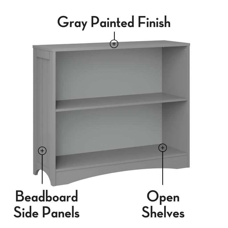 RiverRidge Kids Playroom Horizontal Toy Organizer Bookshelf with Open Storage Shelves