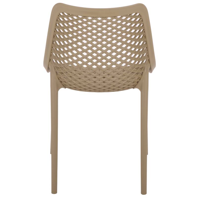 SAFAVIEH Outdoor Living Leila Dining Chair (Set of 2) - 20"W x 24"D x 32"H