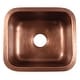 preview thumbnail 4 of 4, Sinkology Orwell Copper 17" Single Bowl Undermount Kitchen Sink
