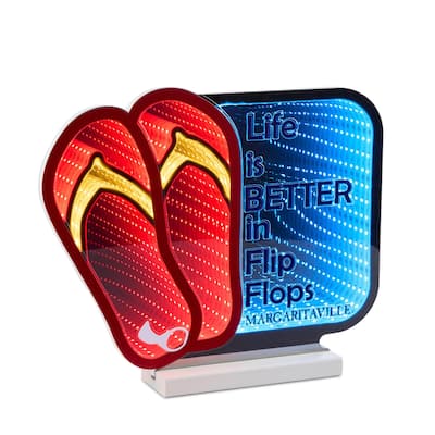 Margaritaville Flip Flop EkkoLight 12"H