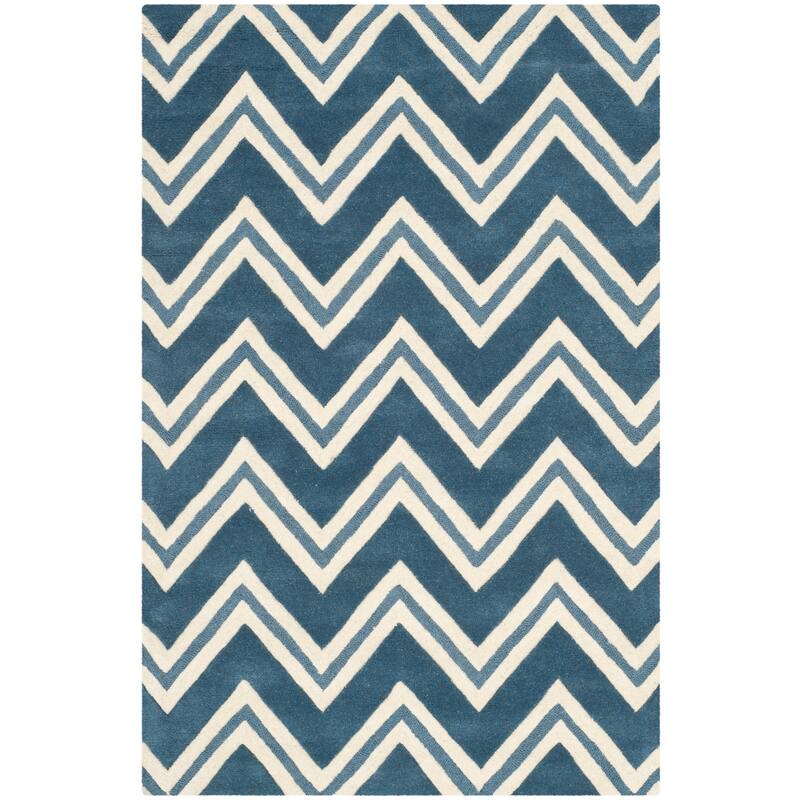 SAFAVIEH Handmade Cambridge Abbie Modern Moroccan Wool Rug
