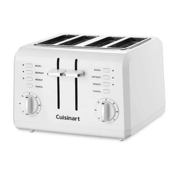 Cuisinart CPT-142BK 4-Slice Compact Plastic Toaster, Black