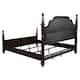 Andover Four Poster Bed Dark Oak