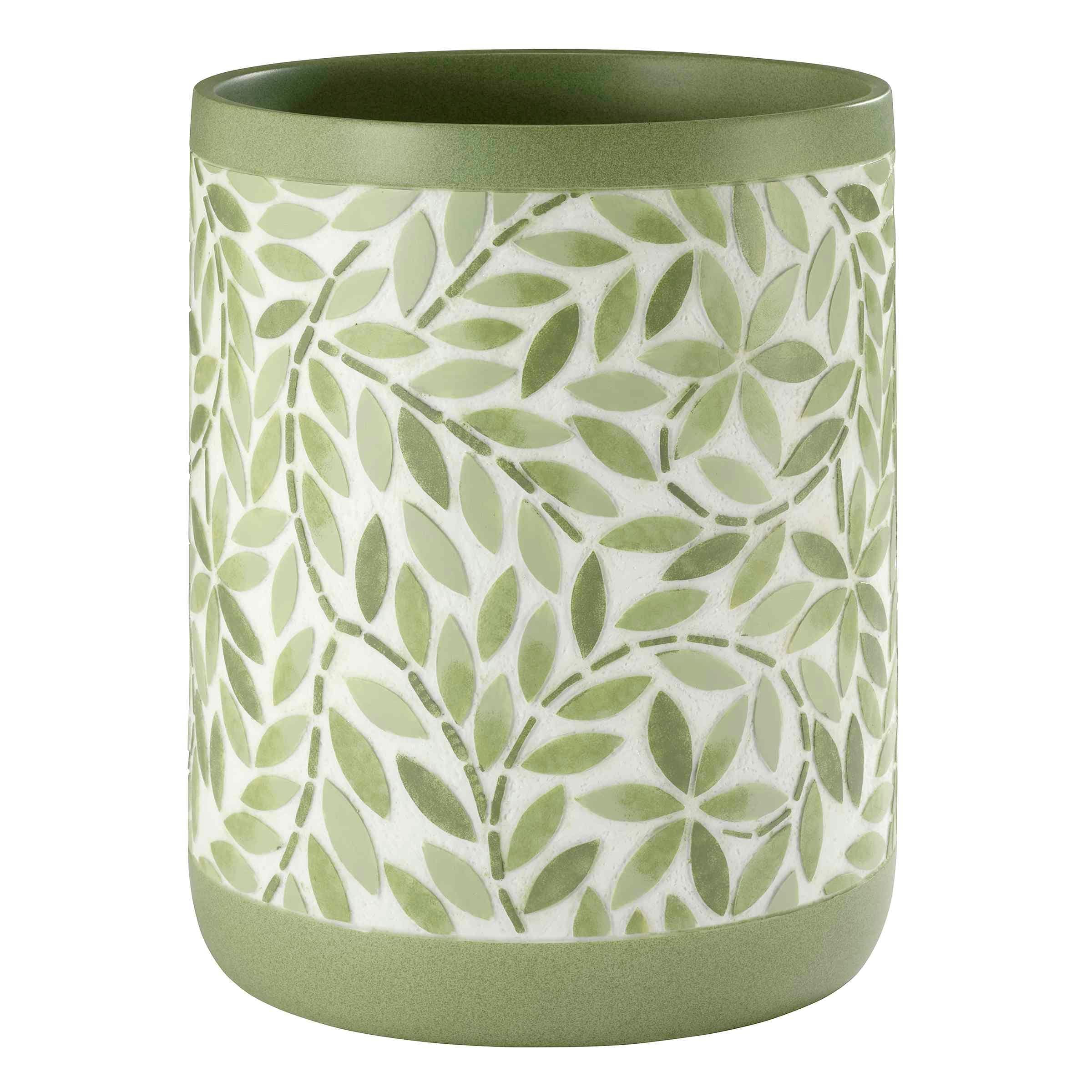 Avanti Stratford Green Wastebasket