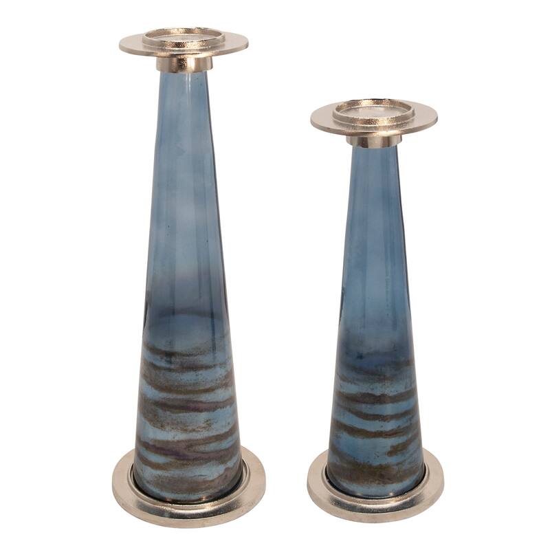 22"h Pillar Holder, Clear 22.0"H - 7.0" x 7.0" x 22.0"