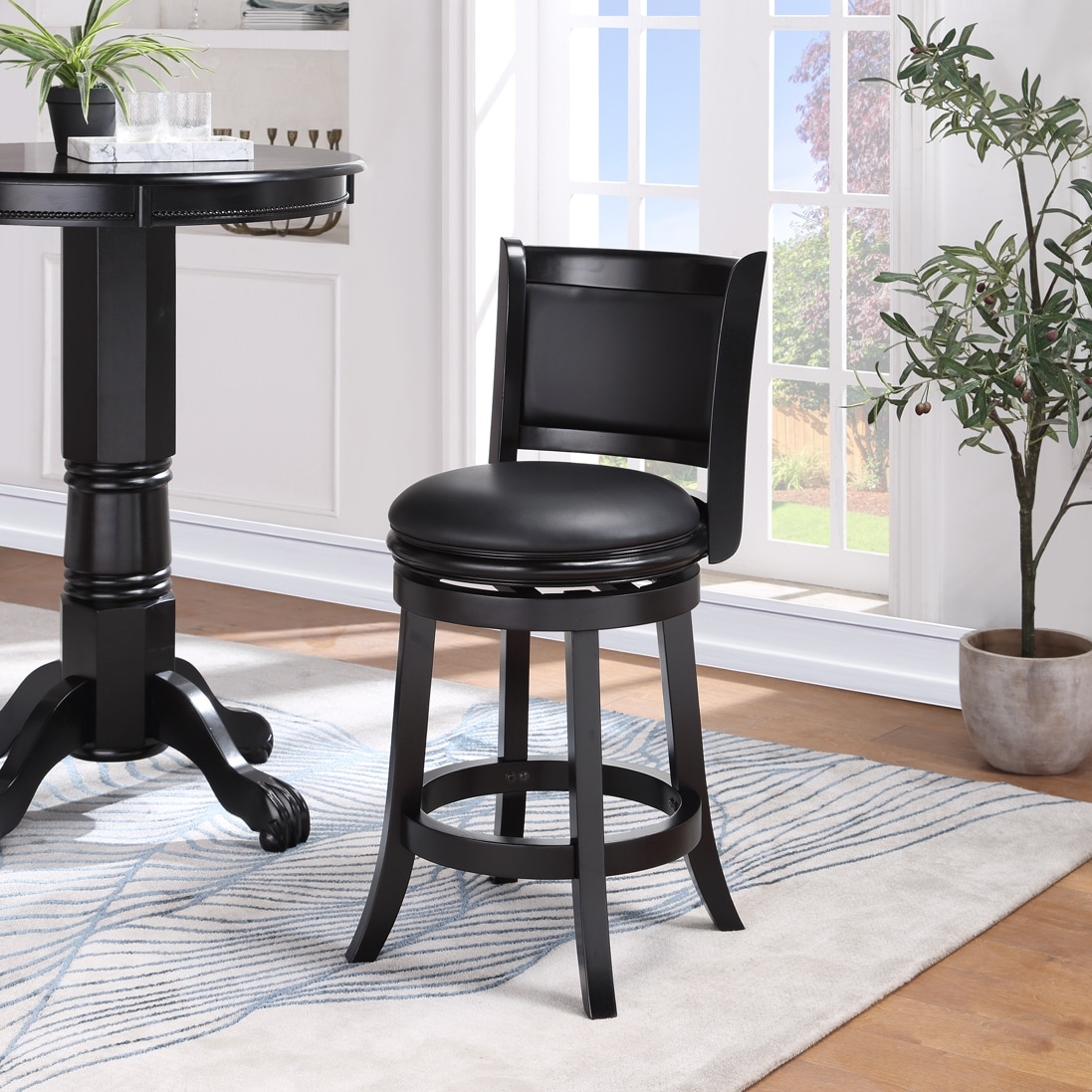 Boraam augusta 29 best sale swivel bar stool