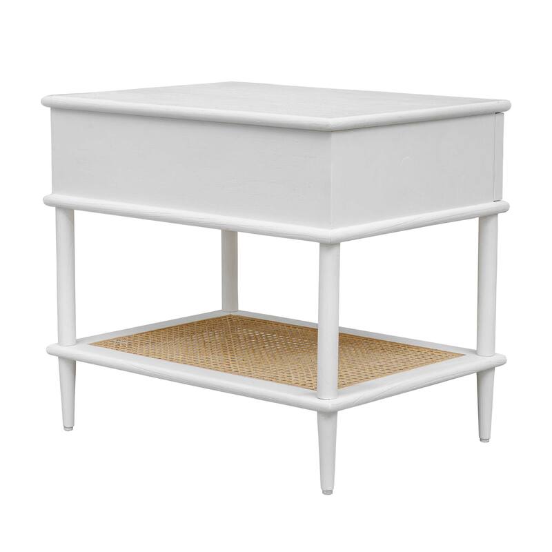 Uttermost Coast Rattan Side Table