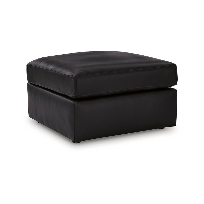 Signature Design by Ashley ModMax II Black Accent Ottoman