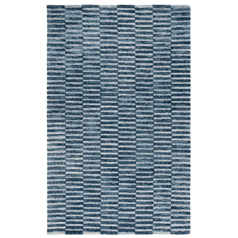 SAFAVIEH Hand-Tufted Ebony Eiliv Modern & Contemporary Wool Rug