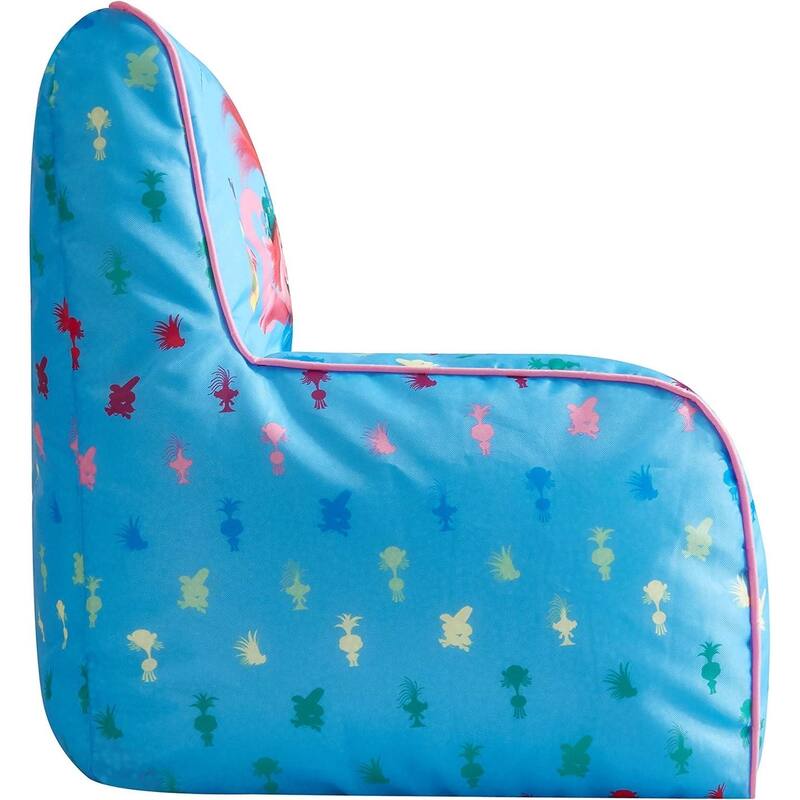 DreamWorks Trolls World Tour Kids Bean Bag Chair with Carry Handle