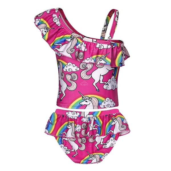 unicorn swimsuit size 8