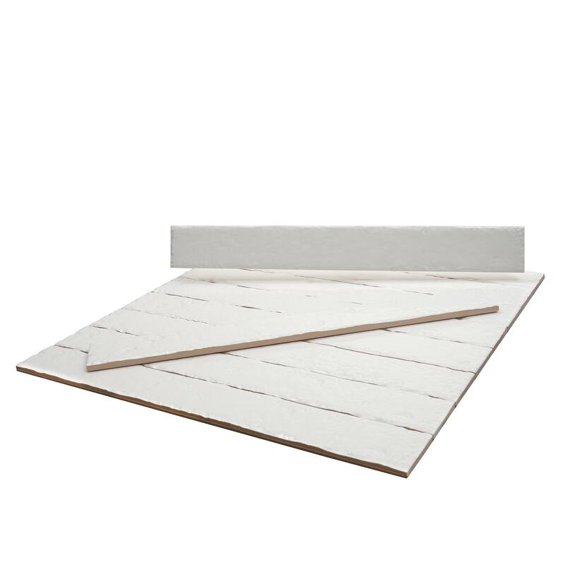 Valenza 2x16 Soft White Ceramic Zellige Subway Wall Tile (10.76 sq ft/case) - 50 Pack