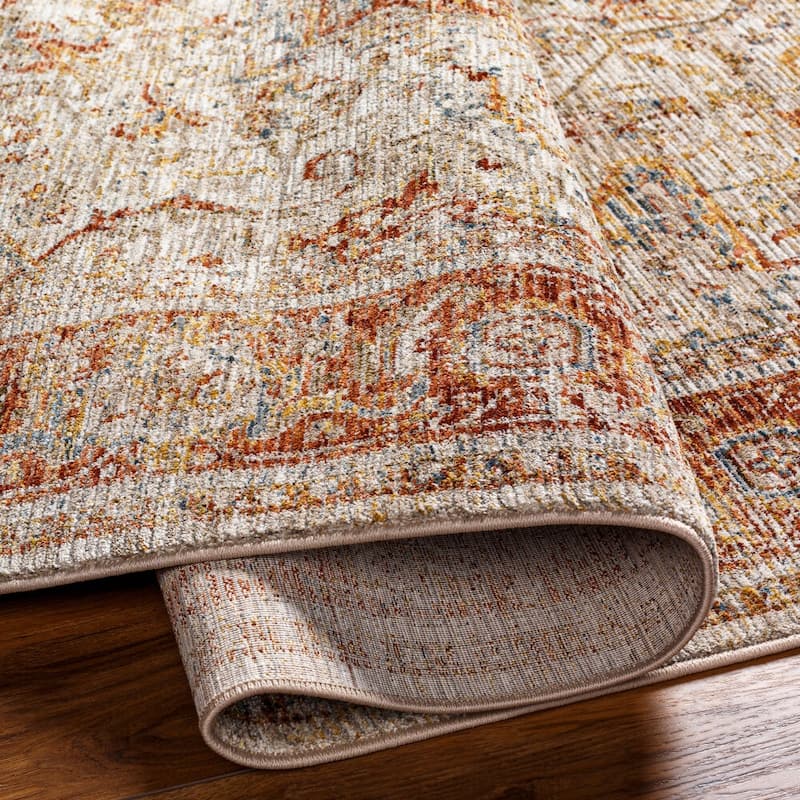 Livabliss Traditional Naila Medallion Area Rug