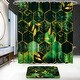 preview thumbnail 27 of 29, 4 Pcs Bathroom Shower Curtain Set,Bathroom Sets with Rugs