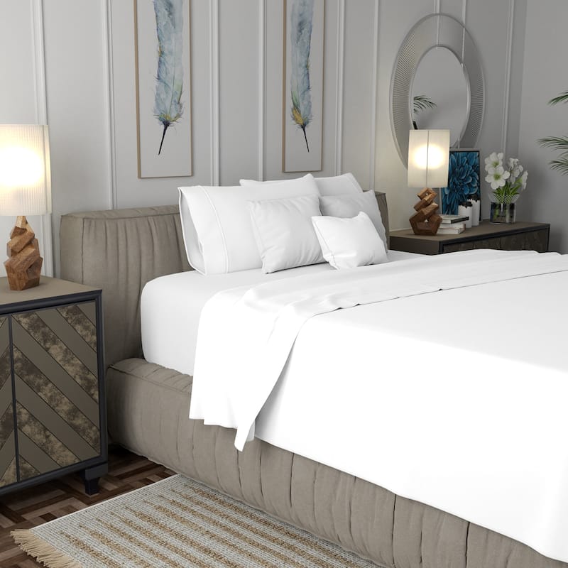 Ultra-Soft & Silky 800TC Premium-Quality Supima Cotton Sheet Set