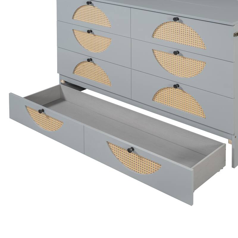Modern Style Murphy Bed with Large Drawer,USB Ports and Outlets for Bedroom