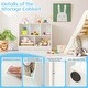 preview thumbnail 18 of 28, Costway 5-Cubby Kids Toy Storage Organizer Wooden Bookshelf Display - See Details