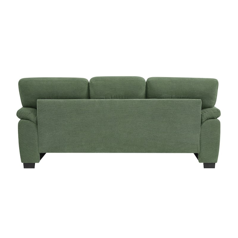 81" Modern Textured Fabric 3-Seater Sofa