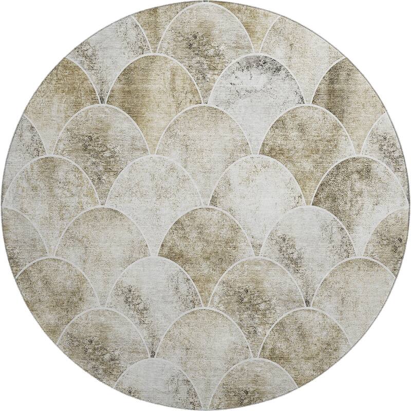 Premium Washable Super Soft Contemporary Geo Mayfield Rug