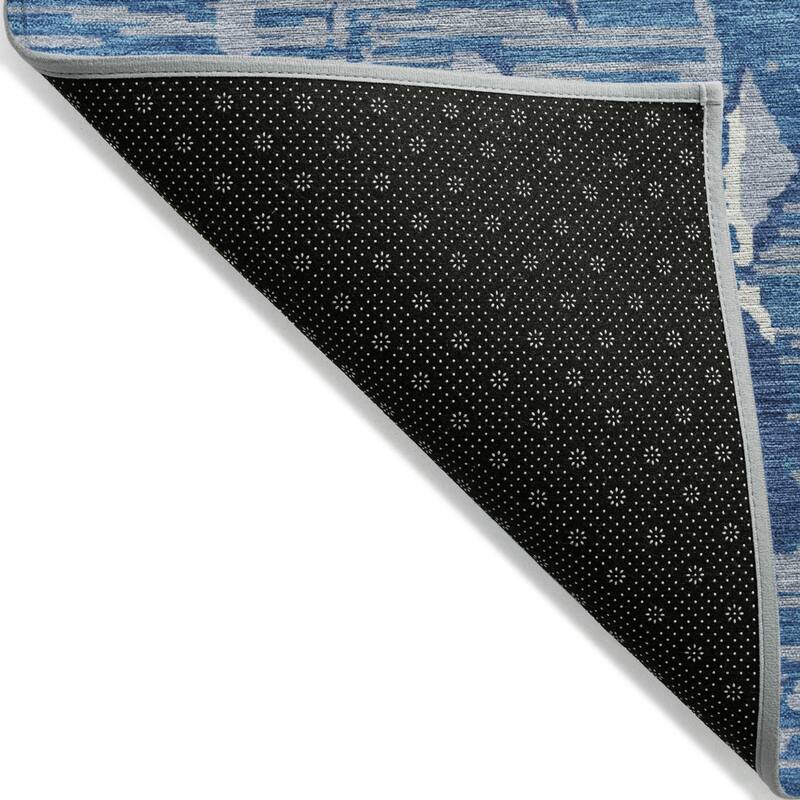 HomeRoots Striped Transitional Rectangle Outdoor Rug