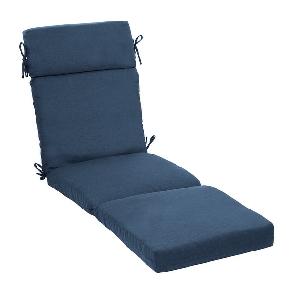 slide 2 of 54, Arden Selections Oceantex Outdoor Chaise Lounge Cushion 72 x 21 21 W x 72 D in. - Ocean Blue