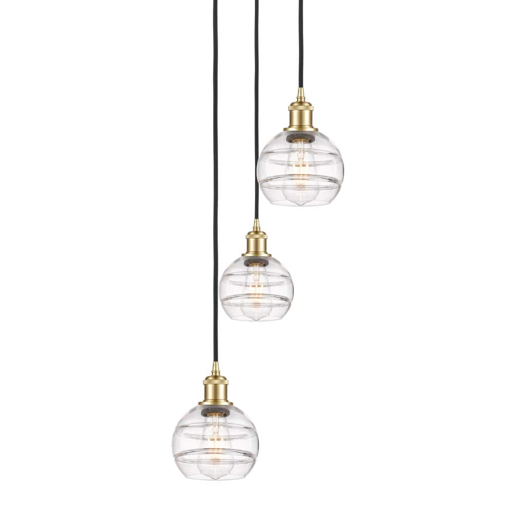Innovations Lighting 113B-3P-24-12 Rochester Pendant Rochester 3 Light