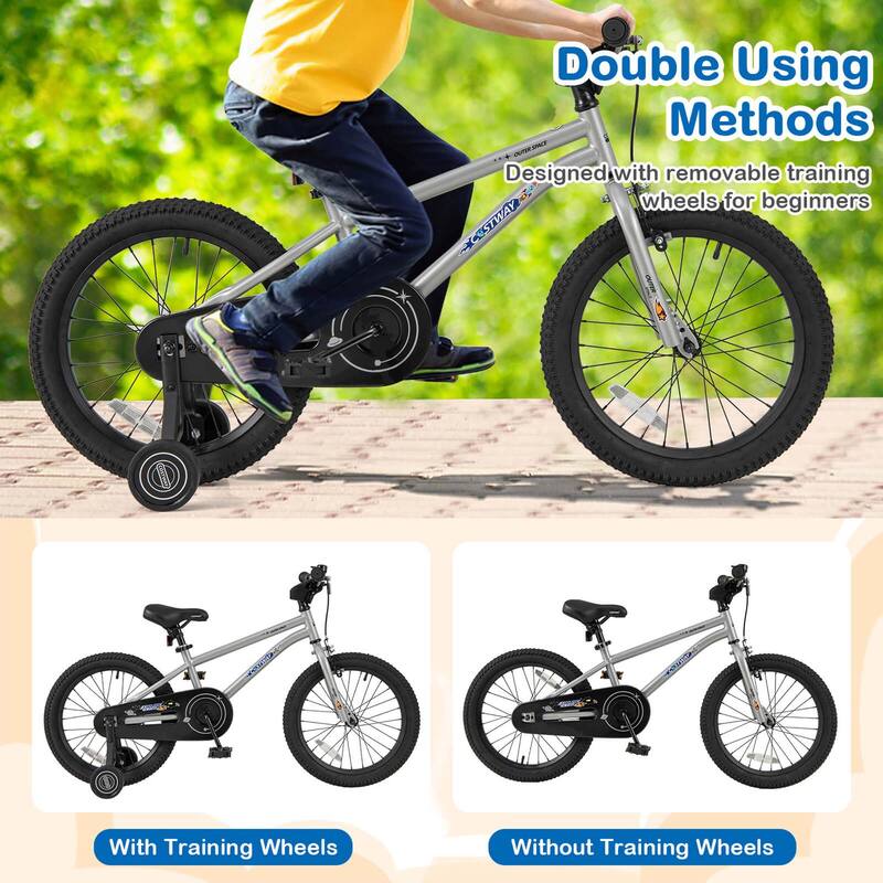 Costway 14/16/18-Inch Kid’s Bike for 4-7 Years Old with Adjustable - See Details