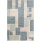 preview thumbnail 11 of 48, Nourison Astra Machine Washable Paneled Area Rug 2' 2" x 4' - Blue/Ivory