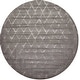 preview thumbnail 11 of 53, Nourison Twilight Contemporary Geometric Trellis Area Rug 8' Round - Grey - Rectangle