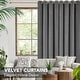 preview thumbnail 62 of 85, Deconovo Velvet Blackout Curtains, 2 Panels, Thermal Insulated