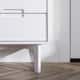 Middlebrook Mid-Century Solid Wood 2-Drawer Nightstand
