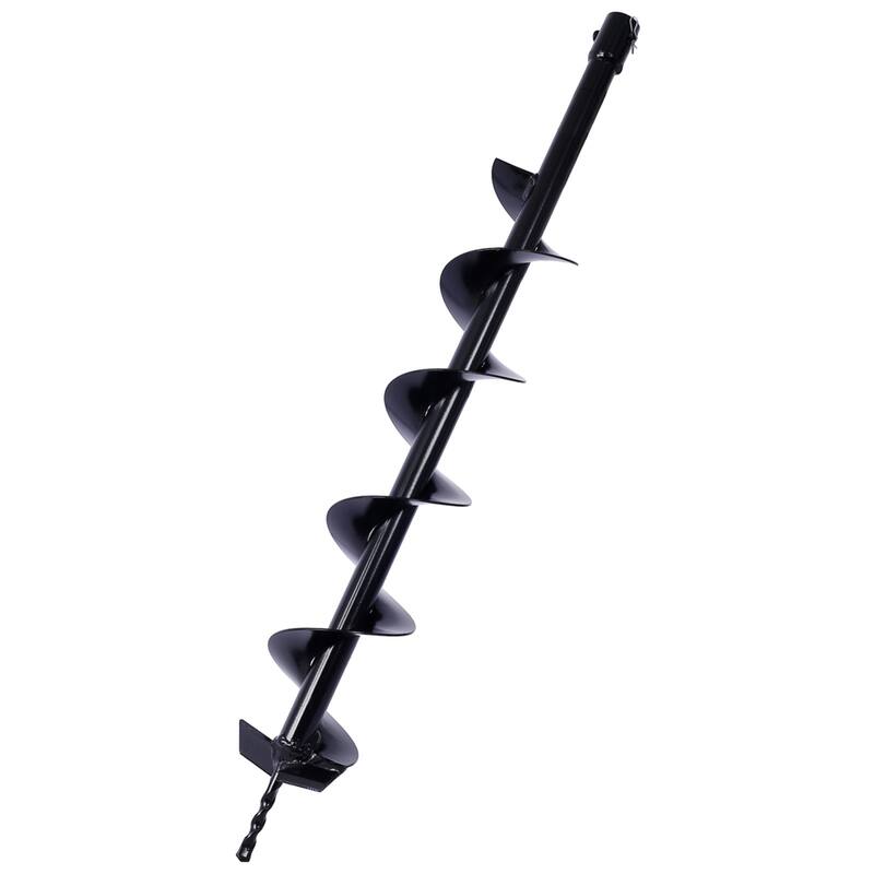 4 Piece Steel Hole Digger Replacement Auger Bits,4"+6"+8"+12"