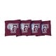 preview thumbnail 1 of 1, Red Fordham Univertsity Rams Cornhole Bags All-Weather Resin Filled