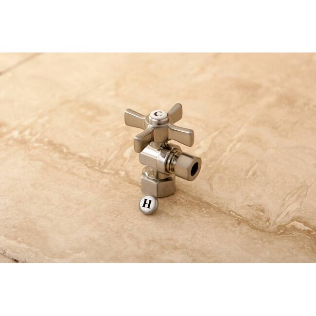 Kingston Brass Vintage Quarter Turn Valves (1/2" FIP X 3/8" O.D.
