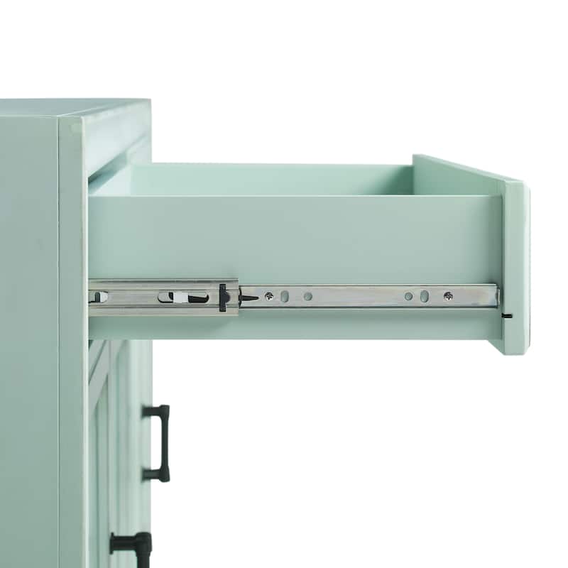 Crosley Tara 3-Piece Sideboard And Pantry Set