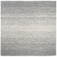 preview thumbnail 76 of 84, SAFAVIEH Handmade Flatweave Montauk Geert Cotton Rug 4' Square - Black/Ivory - Square
