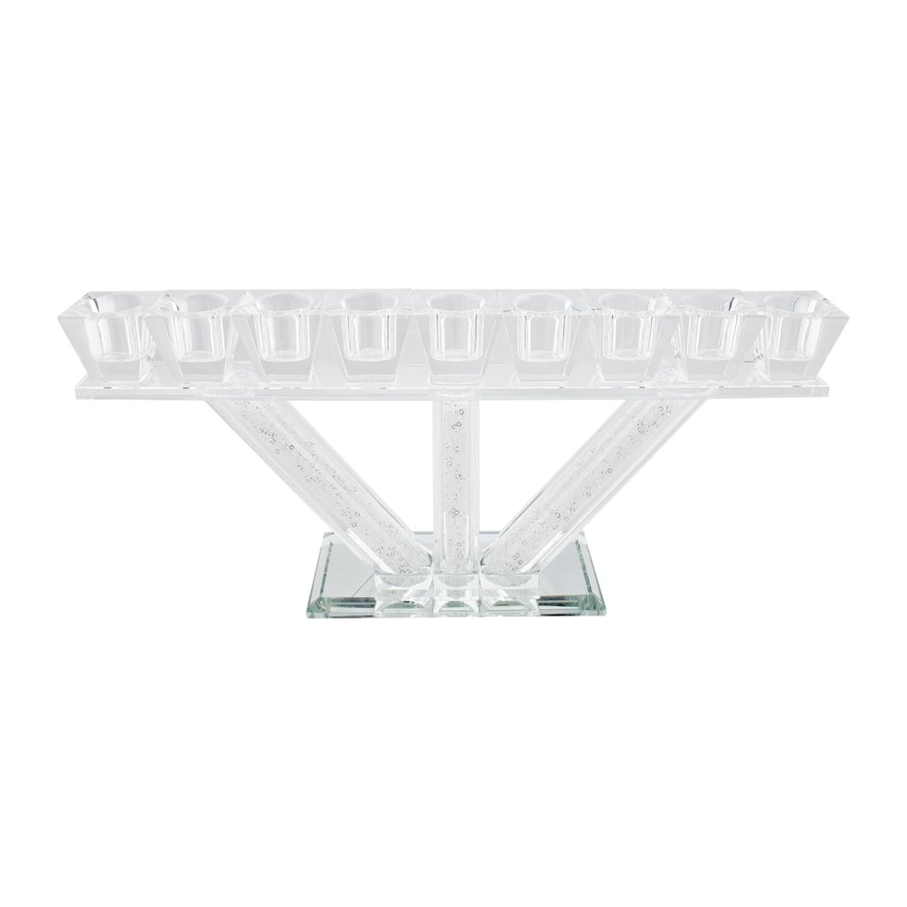Sparkles Home Vetrina Crystal Menorah - N/A