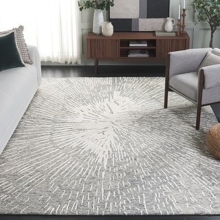 SAFAVIEH Handmade Soho Darin Modern Abstract Wool Rug