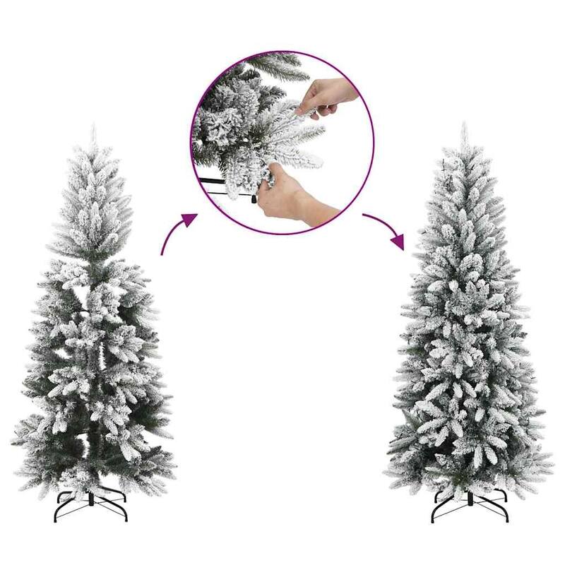 vidaXL Artificial Christmas Tree - 70.9" x 15.7