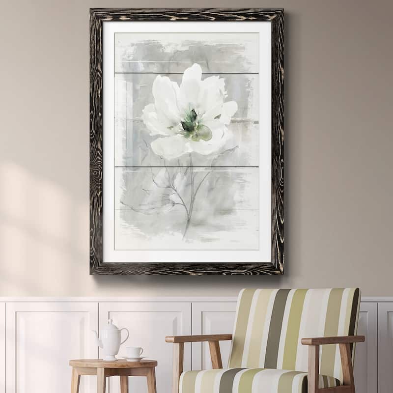 Farmhouse Rose II-Premium Framed Print - Ready to Hang
