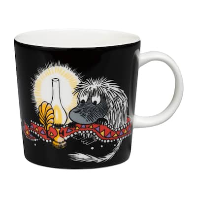 Moomin by Arabia Mug 10oz Ancestor Black