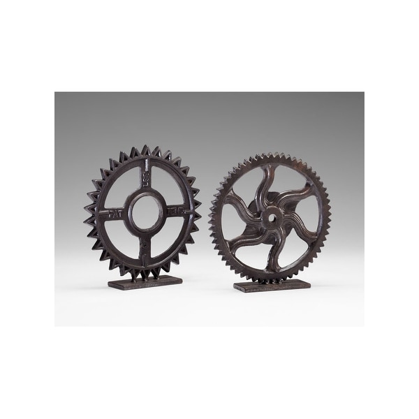 Cyan Design 4731 11" Gear Sculpture - Bronze - N/A
